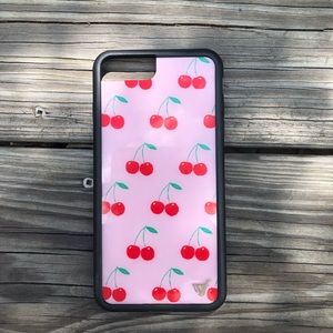 wildflower cheery phone case for iphone 6+-8+